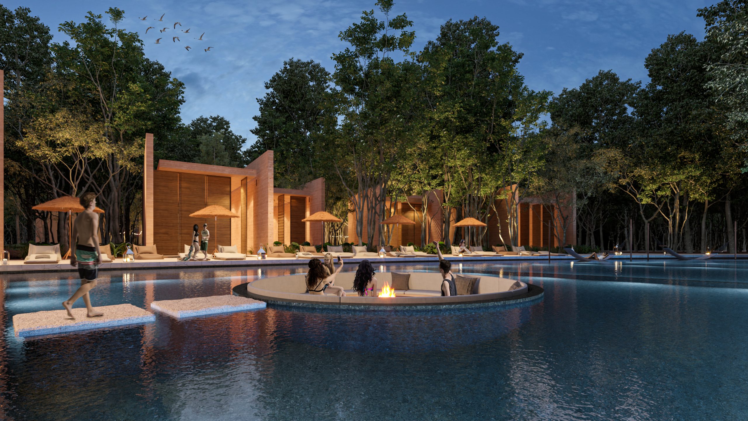 LUNARA LOUNGE POOL